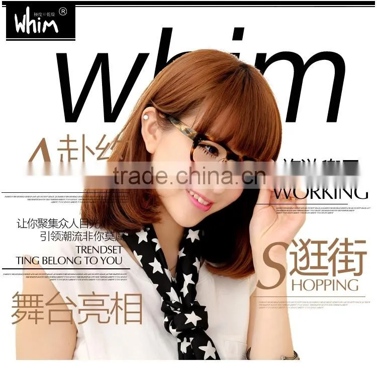 WHIM Fashion Handmade Optical Acetate Glasses Frame With Myopia Lens