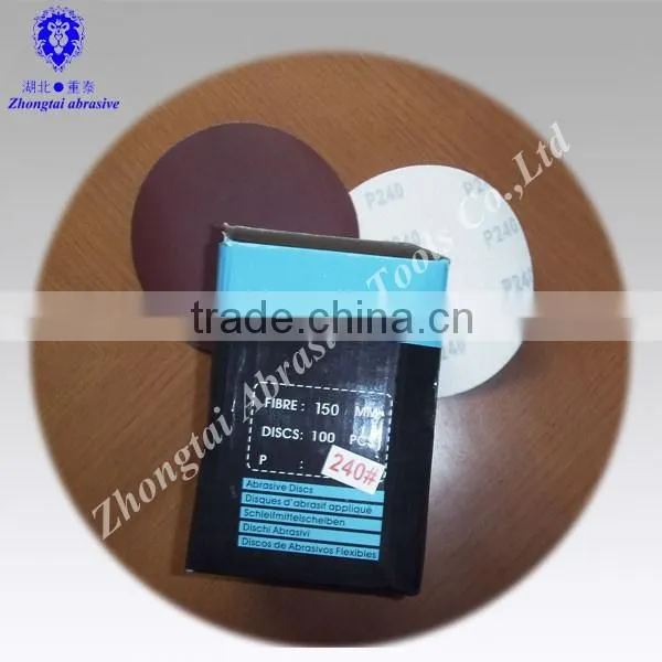 black silicon carbide coated sanding disc