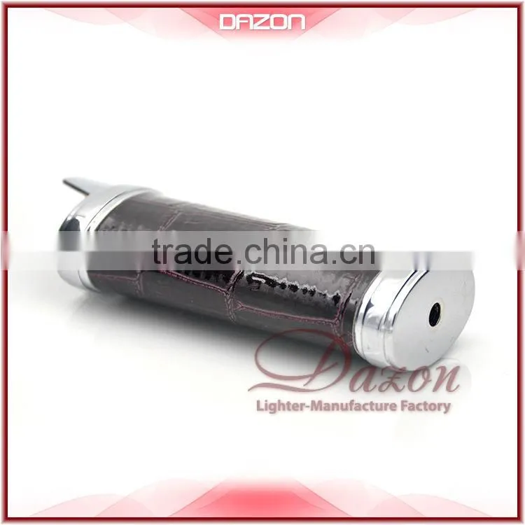 Metal Leather Lighter Case For BIC Custom