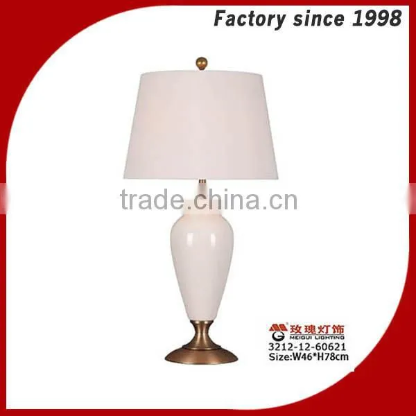 large pottery gorgeous table lamp