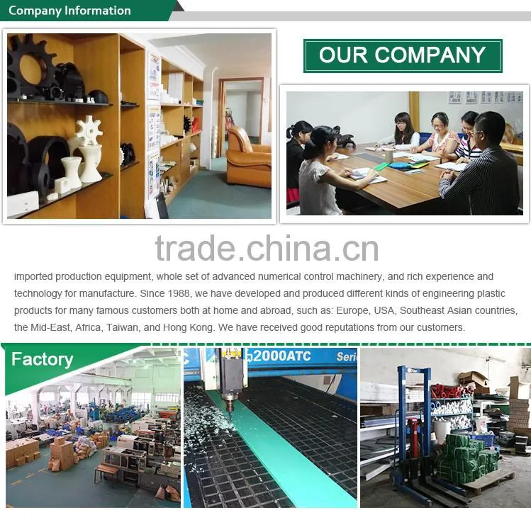 high quality ang widely used nylatron66 sheave nylon pulley
