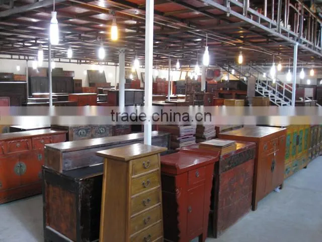 Chinese furniture antique bedside cabinet