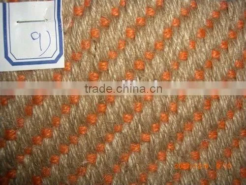 Jute fabric yarn dyed