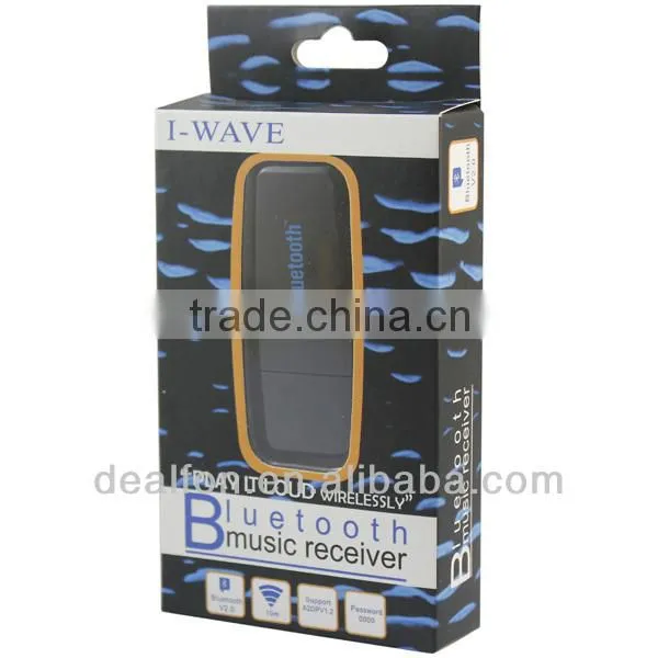 Portable USB Wireless Bluetooth Audio Music Receiver Adapter for Speaker Tablet PC Smart Phone