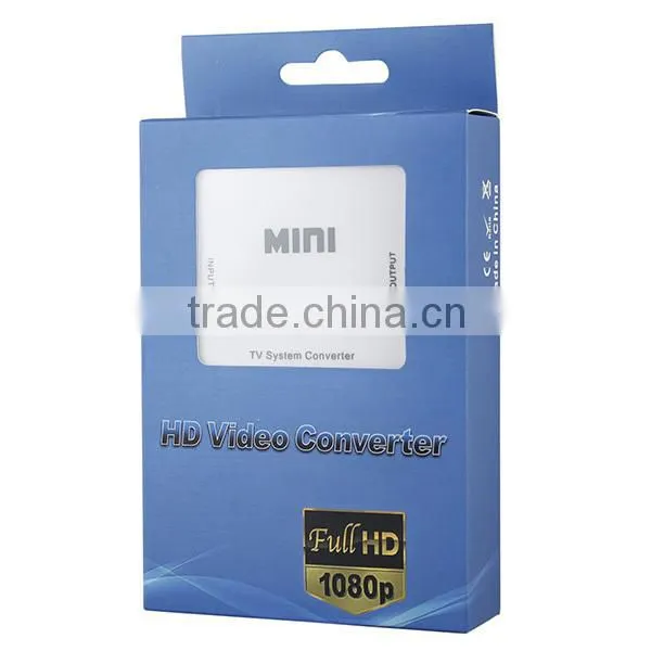 Mini Bi-directional PAL to NTSC Converter Adapter for TV Projector