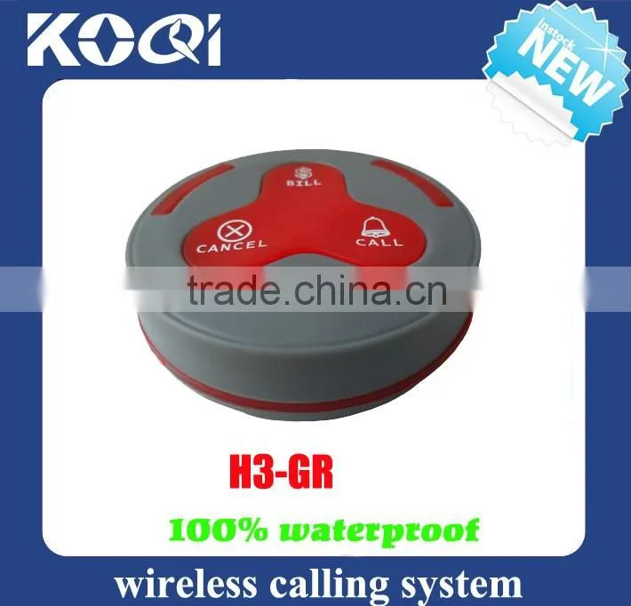 koqi prompt voice 3 panels and waterproof button parking calling system