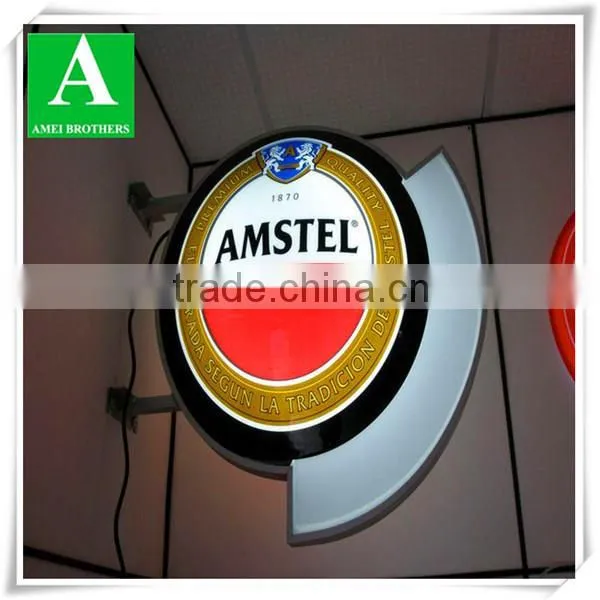 Led light box vacuum thermoformed PMMA design