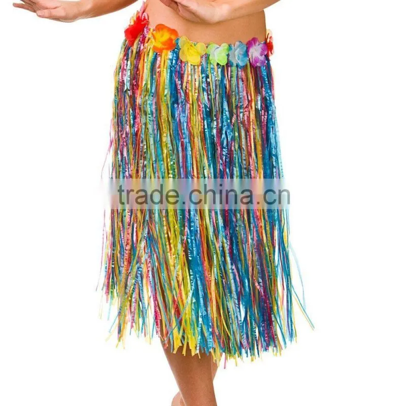 Hot sale long length hawaiian skirt carnival dress for girl BWG-4050