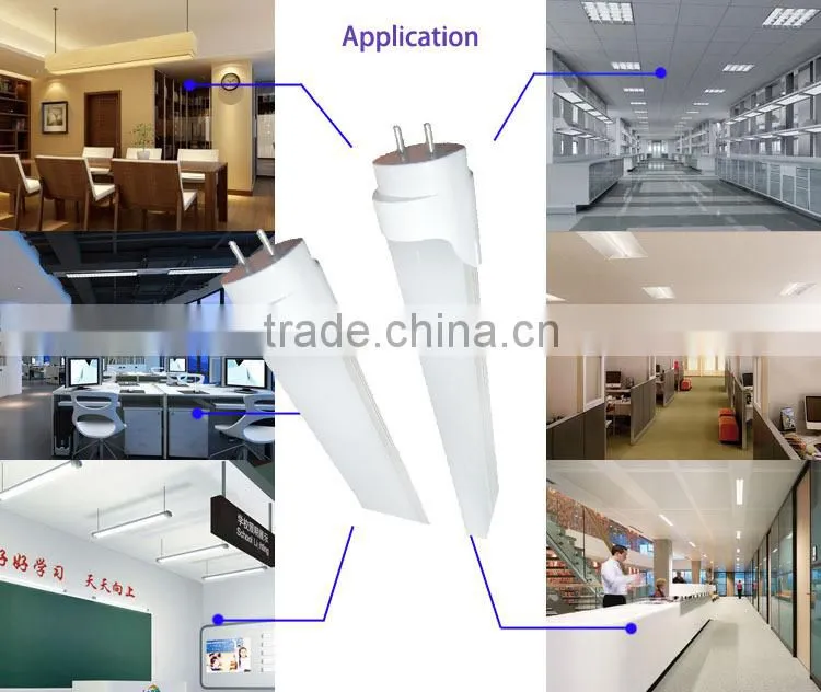 3 years warranty 2ft/3ft/4ft/5ft led t8 tube 8w/10w/18w t8 led tube light CE ROHS Glass Led Tube Led T8 Tube G13 Tube