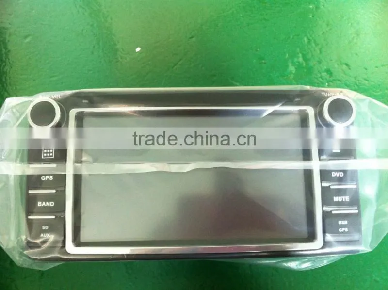 Car DVD GPS Player for Vios(2003-2010), HD/PIP/11 languages USB/SD/BT/IPOD/AV-in/AUX/ back view/car logo/wallpaper