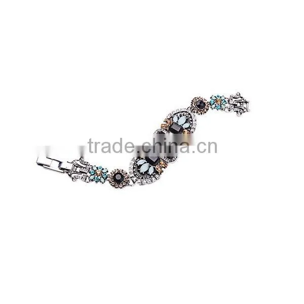 Black Diamond Rhinestone Bracelet