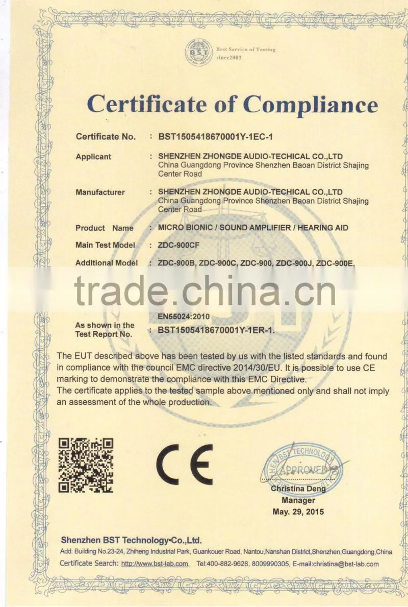 2015 mini invisible hearing aid professional for high demand products in market