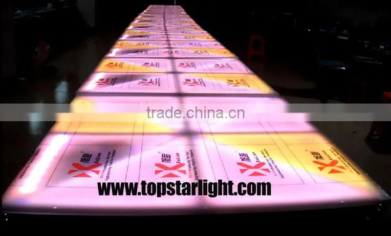 hot sale:New effect led acrylic dance floor/led lights floor mounted