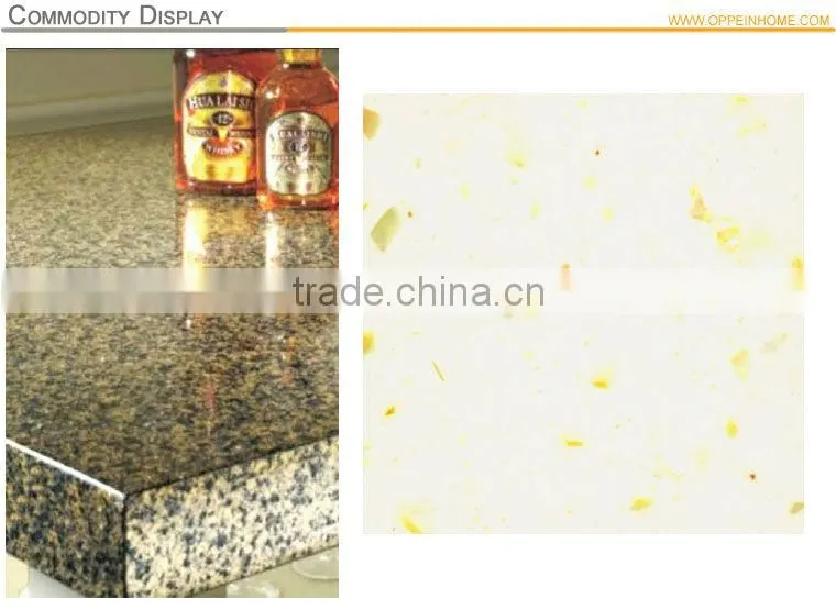 Quartz Solid Surface, Engineering stone,Decorative artificial stone for kitchen countertop-P800
