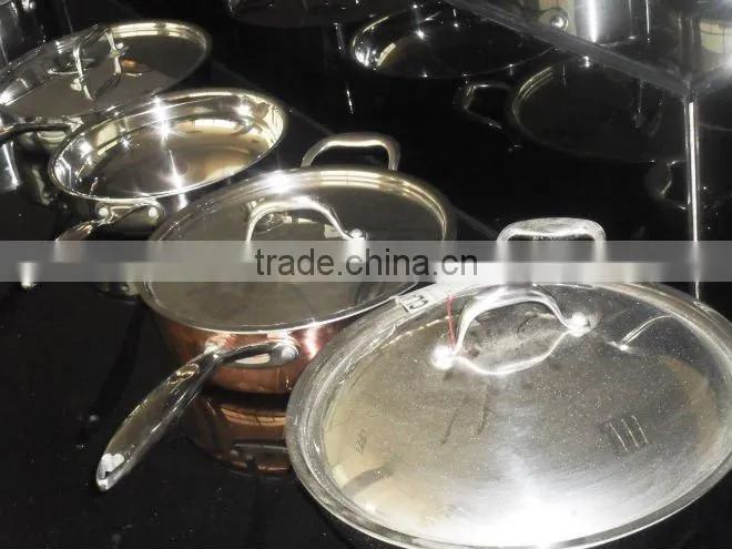 HQ 3 ply stainless cookware