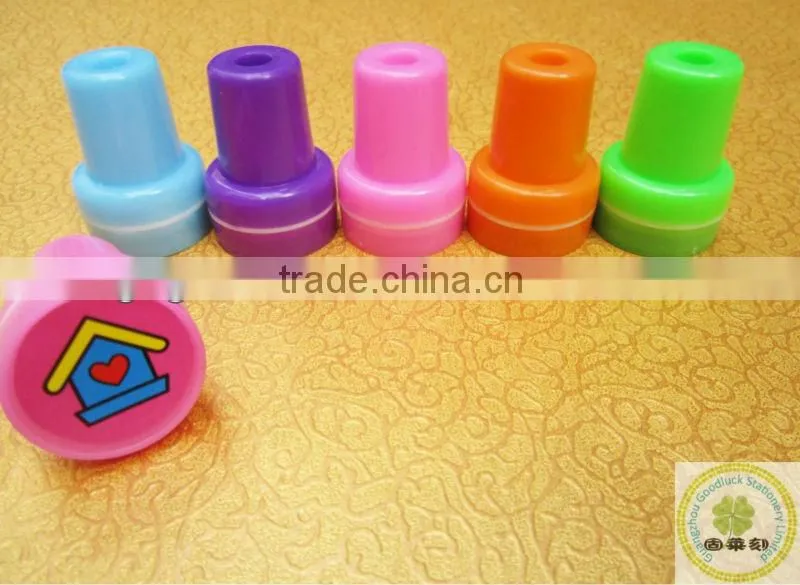 Custom self inking flash stamp toy stamps