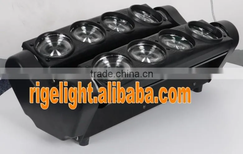 new product 8*10w dj lights moving head led beam spider light