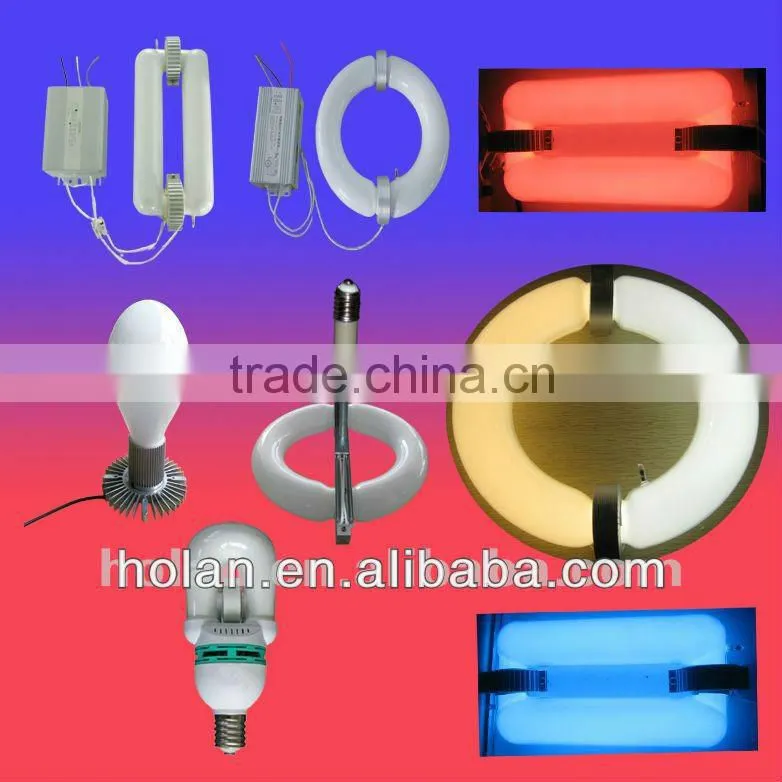 40w-300w rectangular and round electrodeless induction light grow