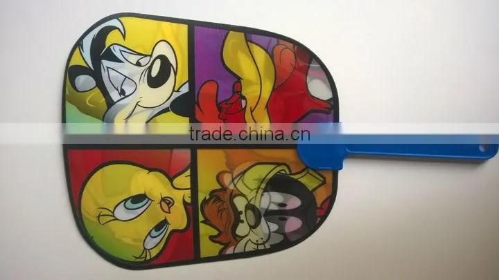 promotional lenticular small hand fan