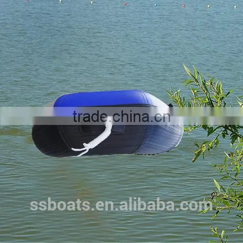 CE certificate top quality aluminum hull inflatable fishing boat