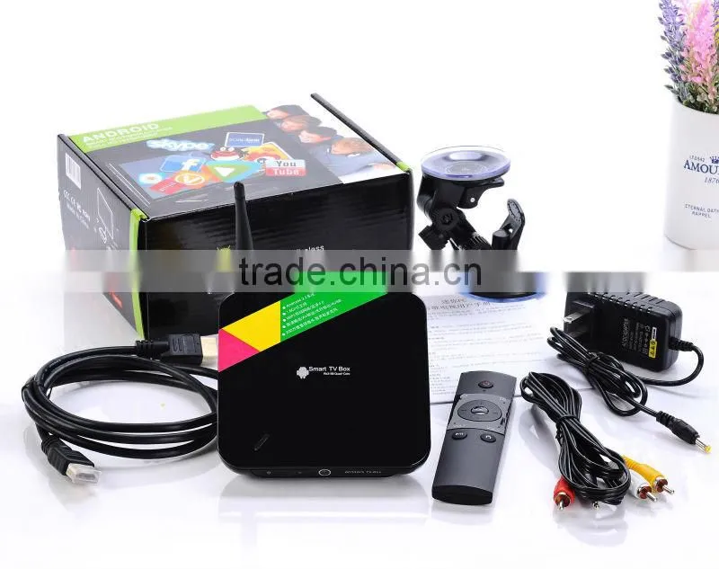 Quad core Android TV Box with Camera and Android 4.2.2 System