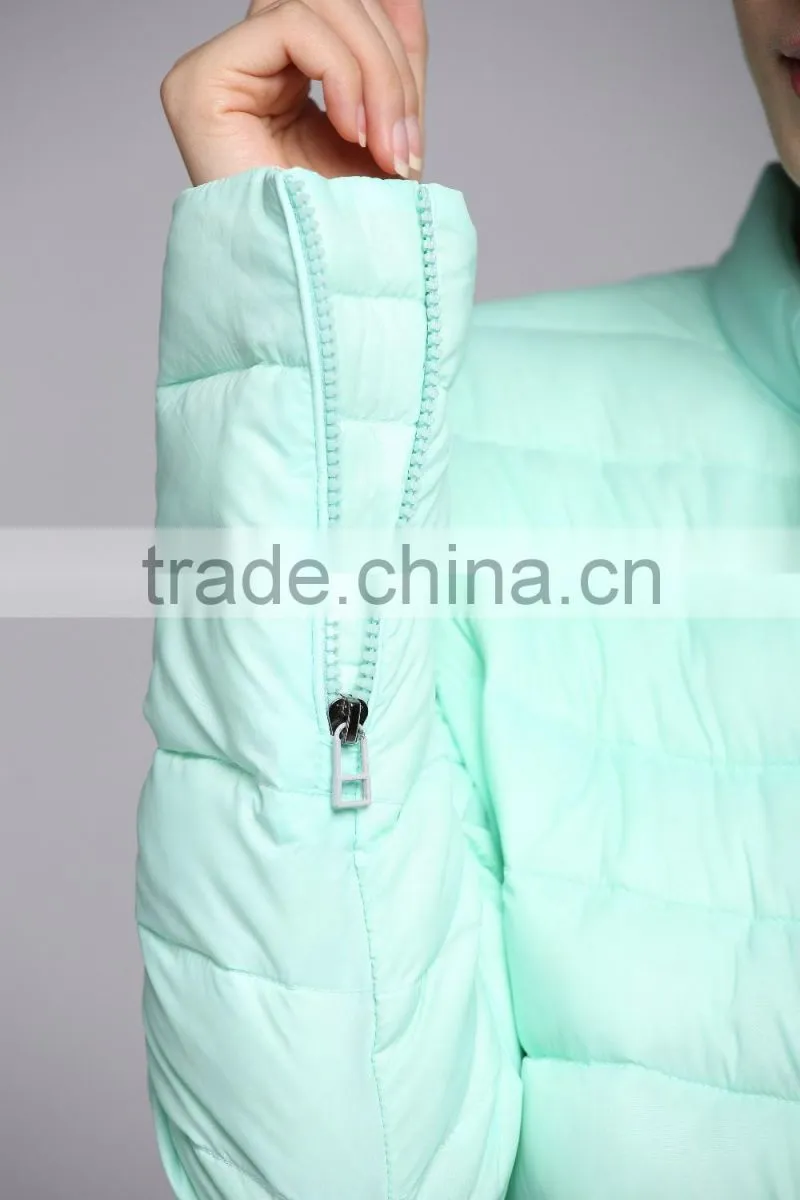 Breathable Goose Down short Coat for Lady