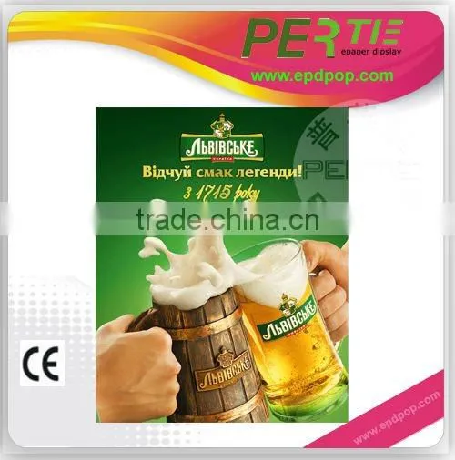 used scoreboard for sale e-paper display for indoor advertisement, e-paper advertising display