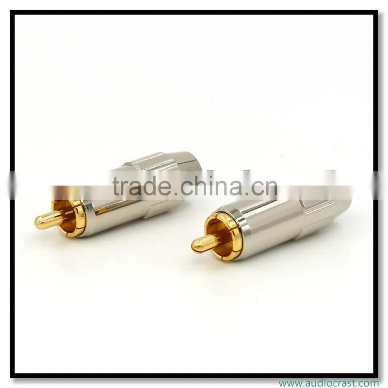 New RCA jack Connector Flat 8mm connector