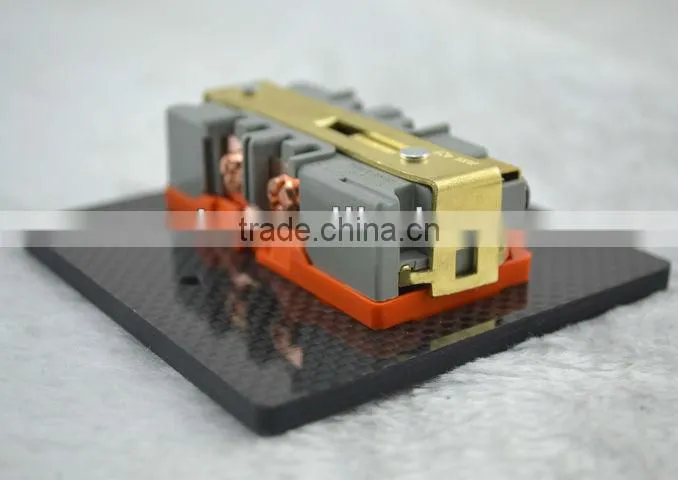 Audiocrast Carbon fiber US Power Socket Carbon Panel