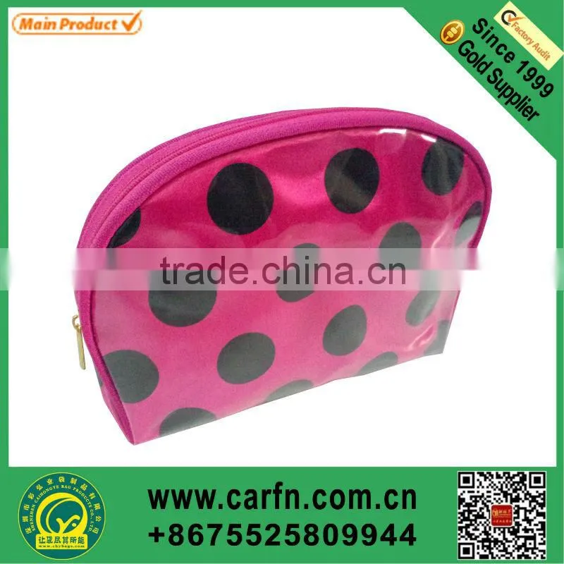 Hot sale clear pvc plastic bag with snap button