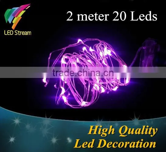 20L RGB string led light table decoration