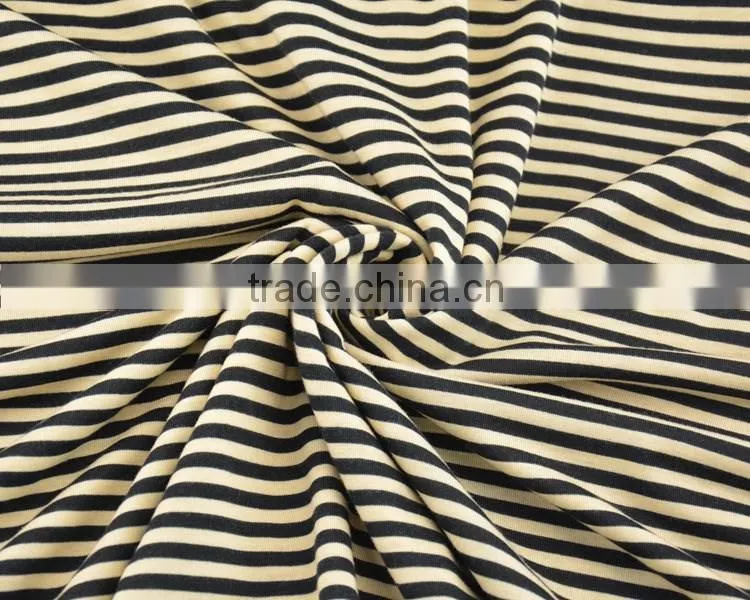 Jiufan textile polyester yarns for knitting stripe fabric