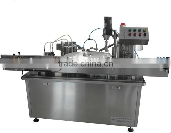 High Speed Liquid Filling and Capping Macine
