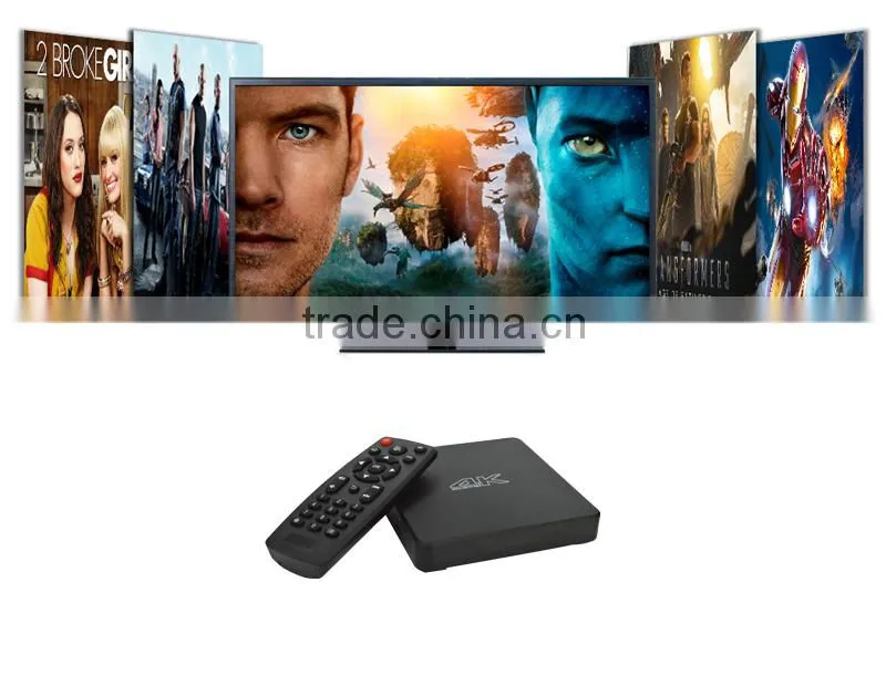 Foisontech Smart TV Box Pre-installed Fully kodi with OS android 5.1