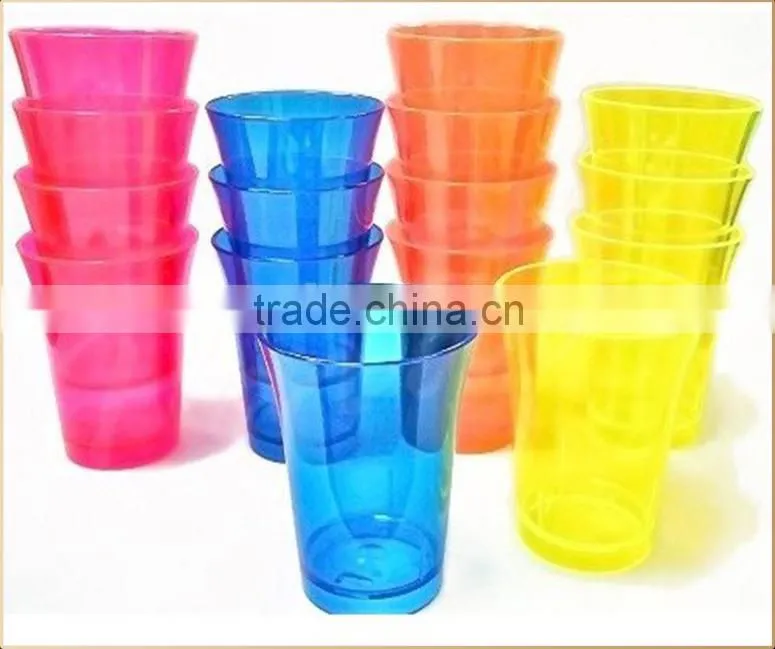2015 HOT custom plastic shot glass cup for party