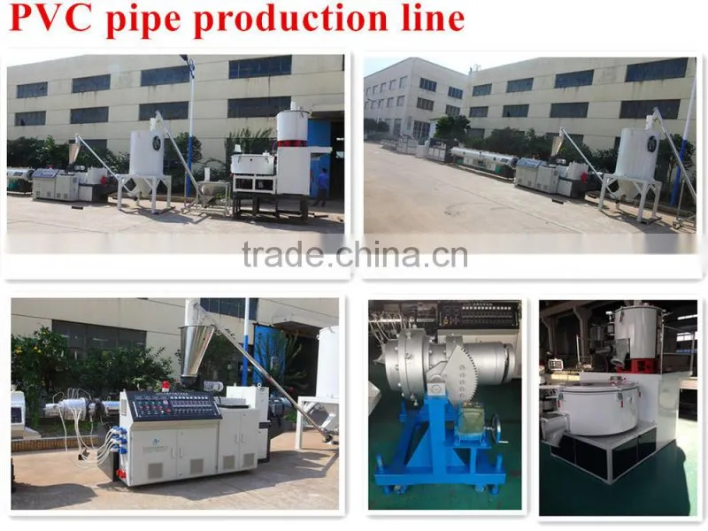 CE&ISO 16-630mm CPVC Pipe Making Machine
