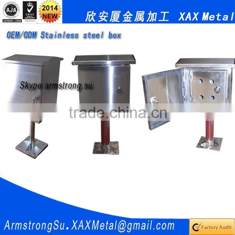 XAX62DB OEM ODM Wireless Fiber Optics Satellite Communication Cable Television stainless steel distribution control box