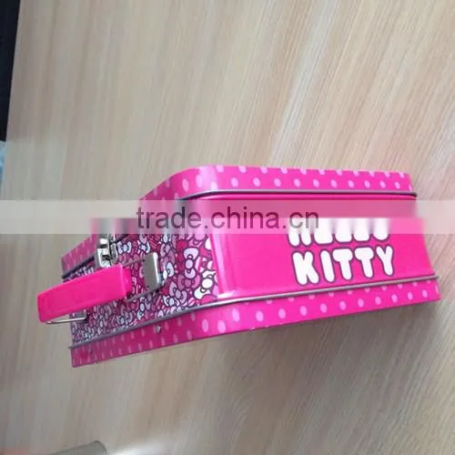 Decorative Tin Boxes With Lids tin box manufacturer Handle tin boxes