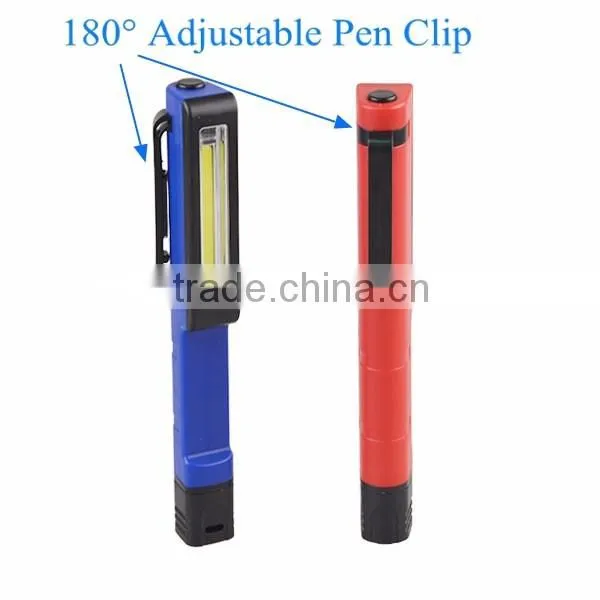 Pen Worklight Portable LED COB Worklight with Magnet