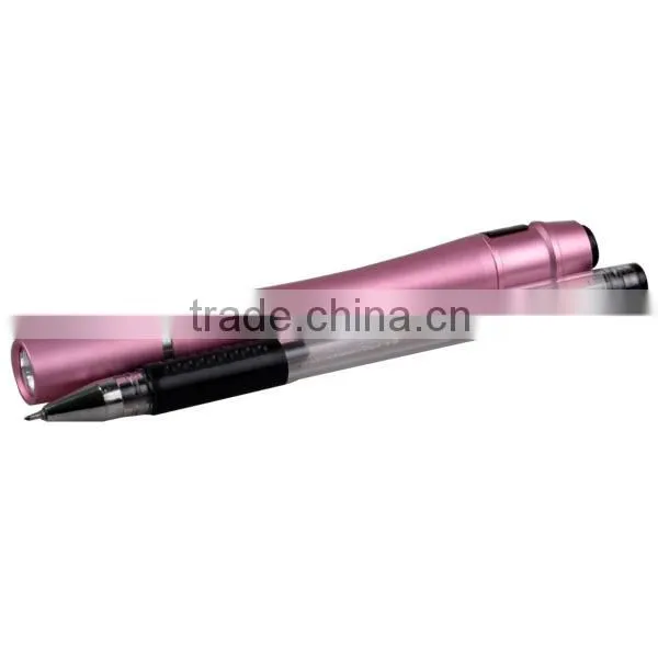 Doctor Yellow LED Light Flashlight Stylus Pen