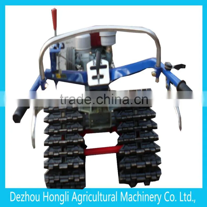 2015 hot sale cultivator with crawler, cultivator with track and crawker walking tractor