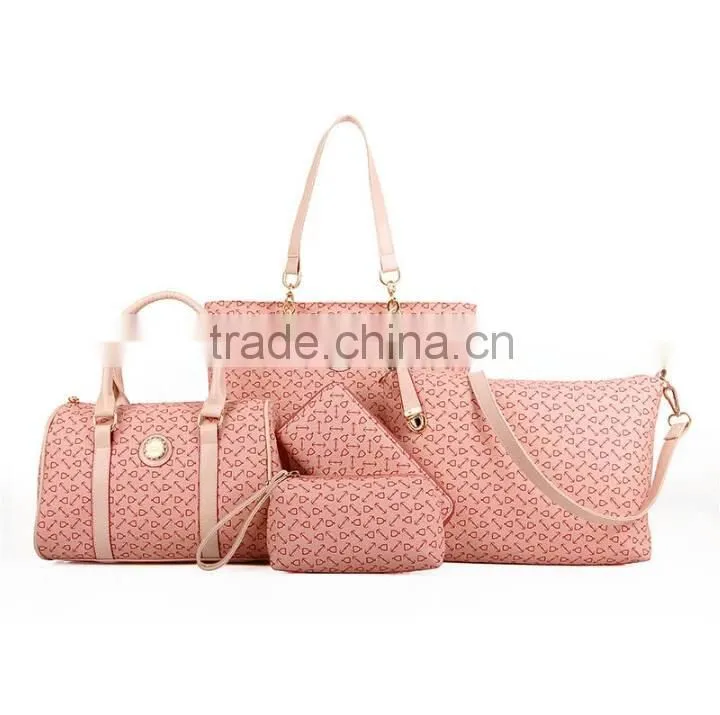 2016 hand bag western style popular classical lady hand bag