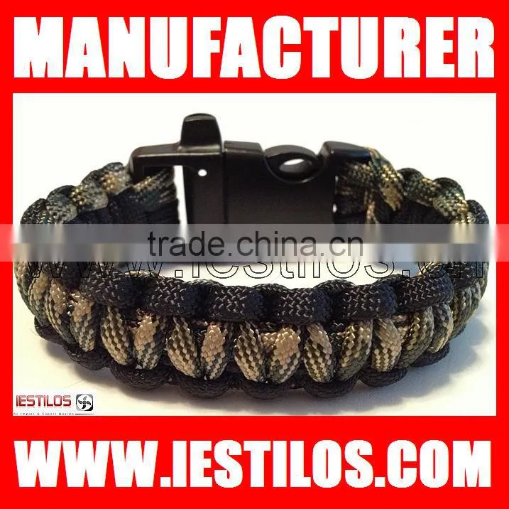 wholesale 550 paracord survival bracelet