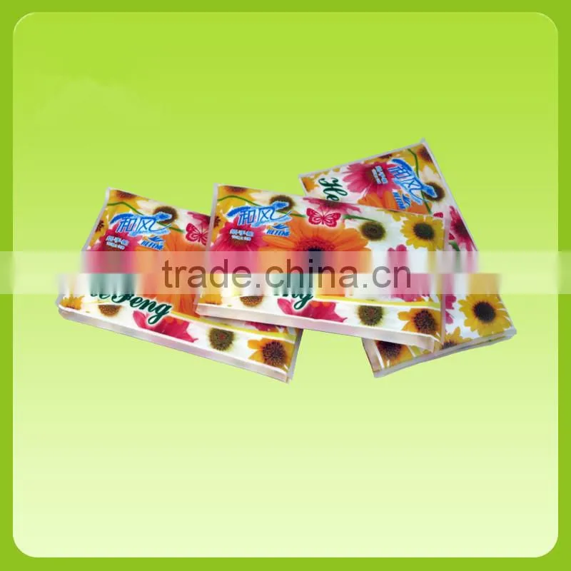 Custom mini pocket tissue wallet tissue wholesaler