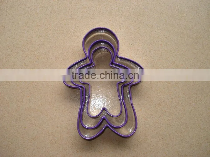 High Quality Color Metal Cookie Cutter With PVC Edge