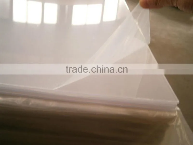 PVC crystal panel board rigid PVC sheet for printing, 3mm thickness, 4x8 size