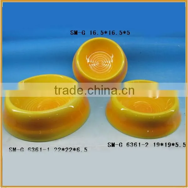 wholesale ceramic pet bowl bowl feeder for the pet