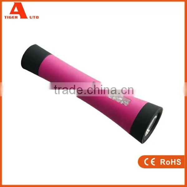 2015 wholesale dry battery Trumpet LED Flashlight Torch