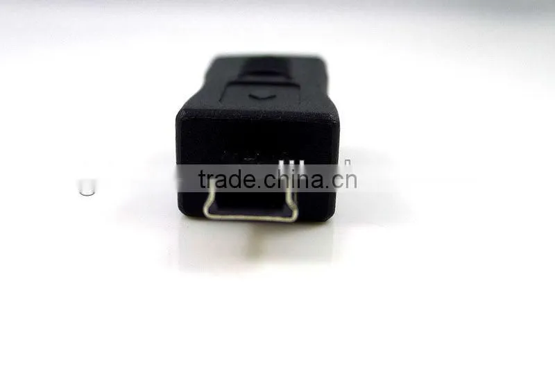 Connector Converter USB 2.0 Micro-B Female to Mini-B Male 5-Pins