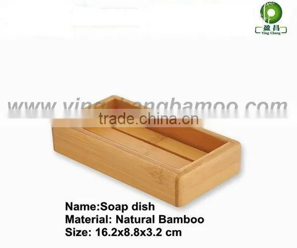 portable bamboo soap dish